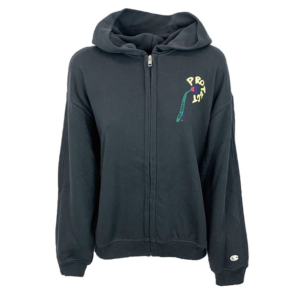 Champion Woman\'s Rochester Future Care Full-Zip Hoodie "Lead Gray"