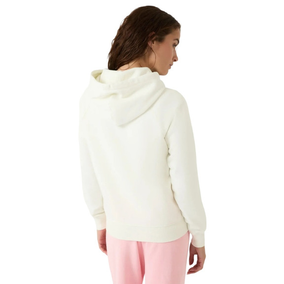 Champion Women's Washed Fleece Hoodie Icons "White"