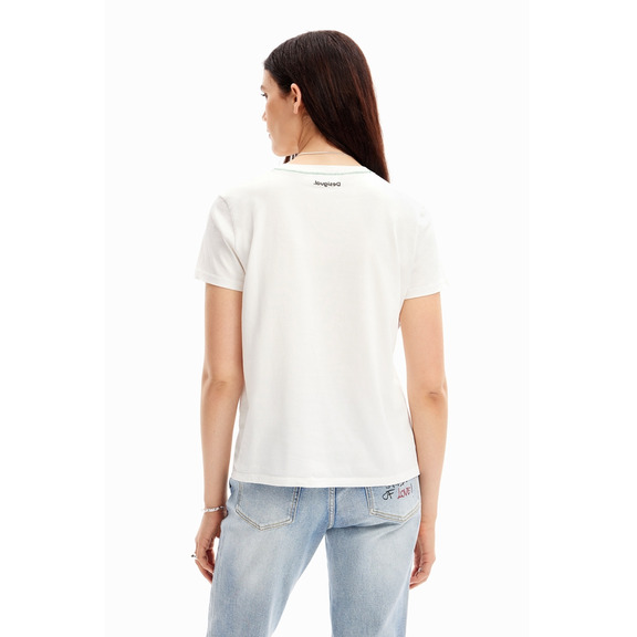 Desigual Arty Mickey Maus T-Shirt "White"