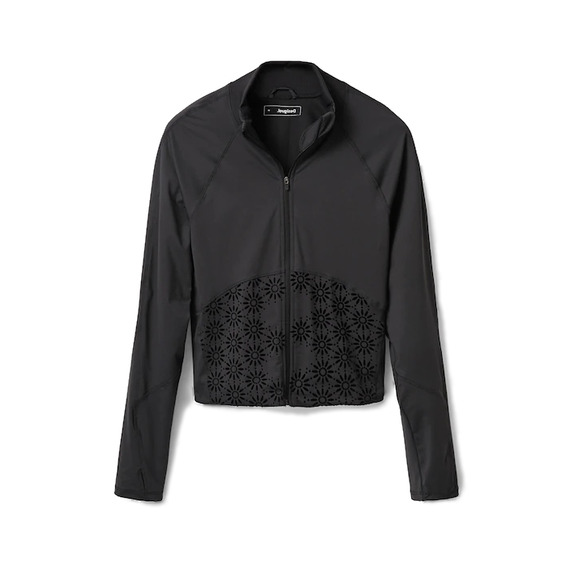 Desigual Flocked Flower Runner Jacke