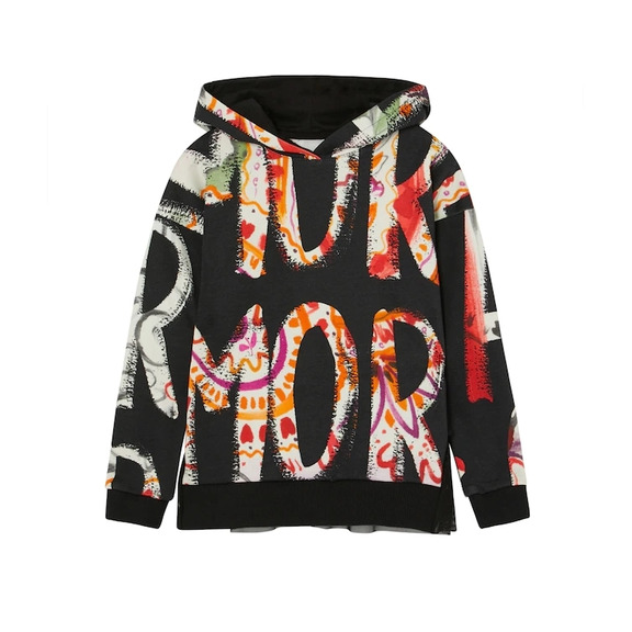 Desigual Girls Kapuzenpullover Amore