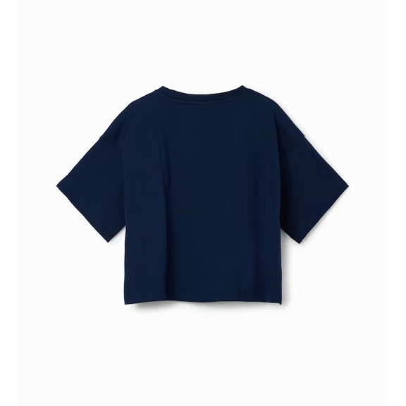 Desigual Girls Mehrfarbig Logo T-Shirt "Marine"