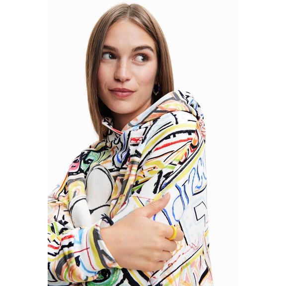 Desigant Mickey Maus Buchstaben Sweatshirt "Multicolor"