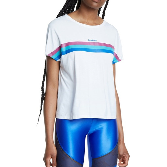 Desigual Tee Back Pleat Studio