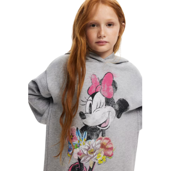DESIGUAL VEST HOODIE MINNIE "Grey"