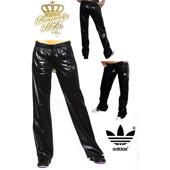Adidas Hose Missy Elliot BL Logo Tp Frauen (schwarz)