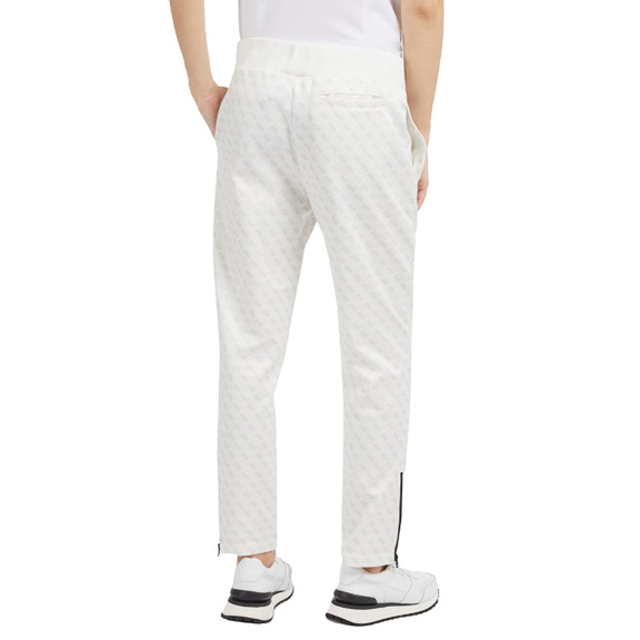 Guess Korbin All Over Logo Pant "Weiß"