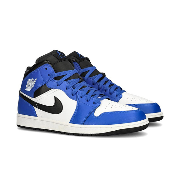Jordan Air Jordan 1 Mid "White-Royal-Black"