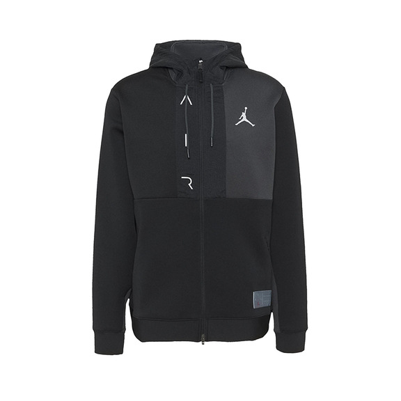 Jordan Air Herren Fleece Full-Zip Hoodie "Black"