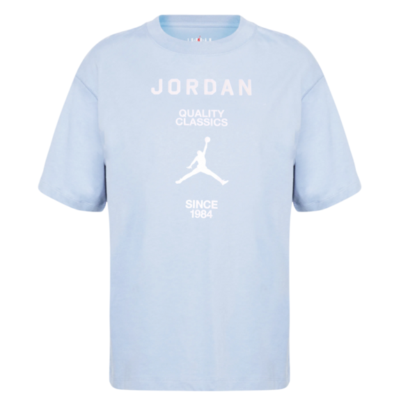 Jordan Girls JDB W J Girlfriend Graphic Tee "Aluminium"