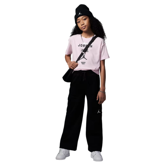 Jordan Girls JDB W J Girlfriend Graphic Tee "Artic Pink"