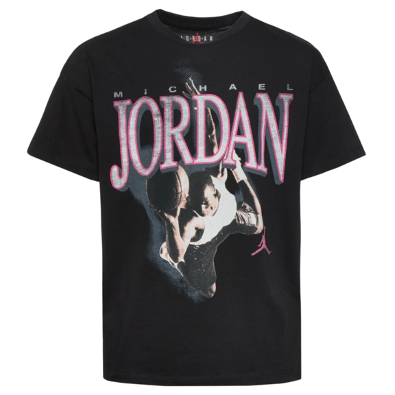 Jordan Girls JDB Soar Oversize Graphic T-Shirt "Black"