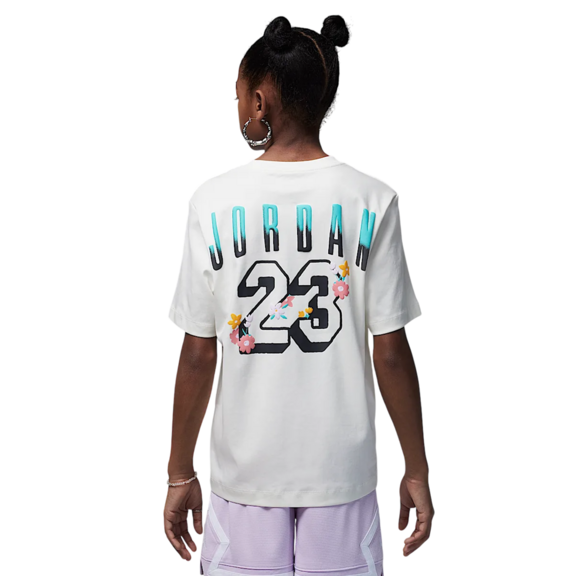 Jordan Girls JDB Summer Bloom Oversized T-Shirt "Sail"