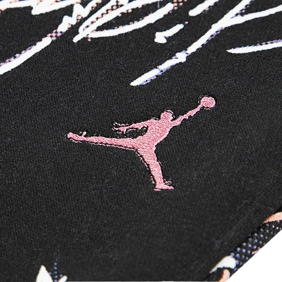 Jordan Girls JDG 23 Throwback SS Fleece Joggers "Black"