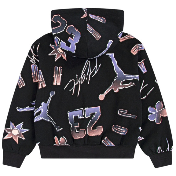 Jordan Girls JDG 23 Throwback SS Hoodie "Black"