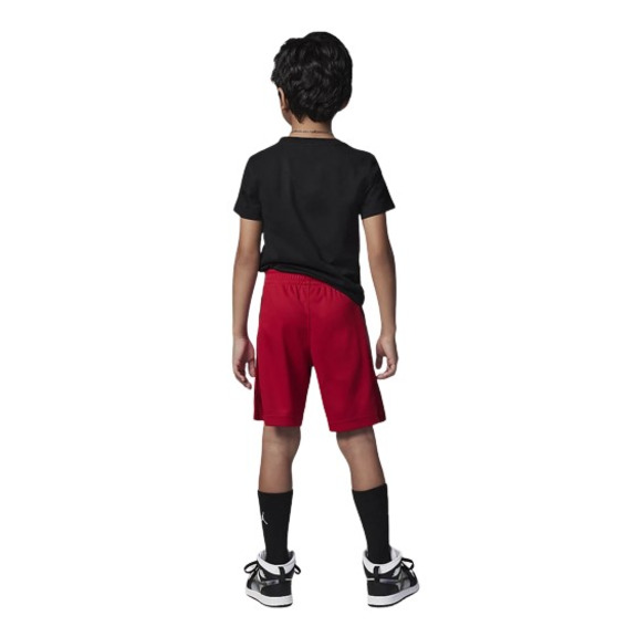 Jordan Infants JDB Court Air Tee + Short Mesh Set "Gym Red-Black"