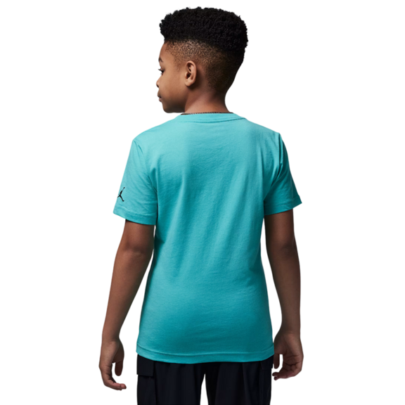 Jordan Infants JDB MJ Wordmark Embroidered Tee "Washed Teal"