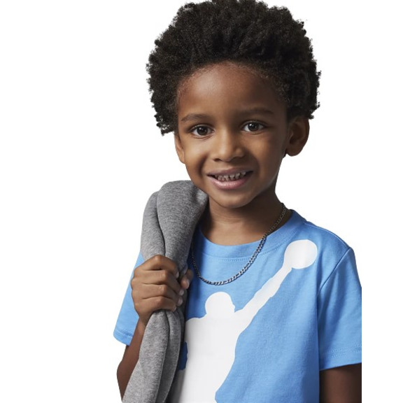 Jordan Infants Jumpman Jumbo Tee + Kurz "Midnight Navy-Carolina"