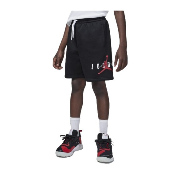 Jordan Kinder Jumpman Kinder Logo Nachhaltige Fleece Shorts "Schwarz" \'