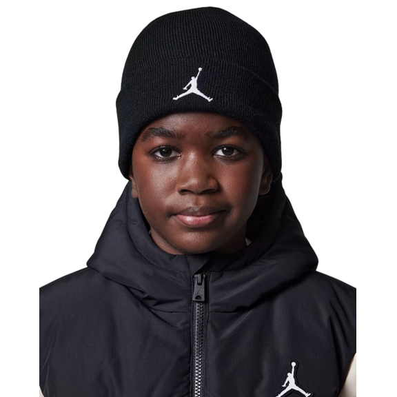 Jordan Kids Essential Beanie and Gloves 2Piece Set "Black"