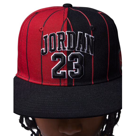 Jordan Kids JBD 23 Jersey Flatbrim Cap "Gym Red-Black"