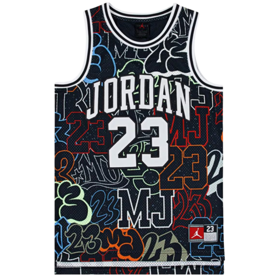 Jordan Kids JDB 23 AOP Jersey "Black-Sail"