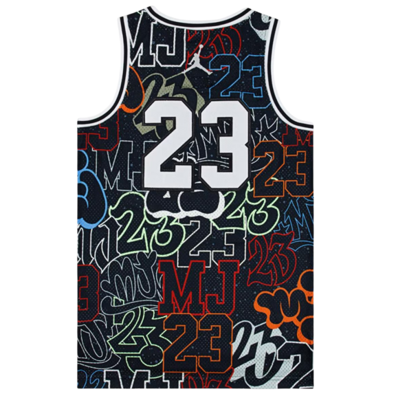 Jordan Kids JDB 23 AOP Jersey "Black-Sail"