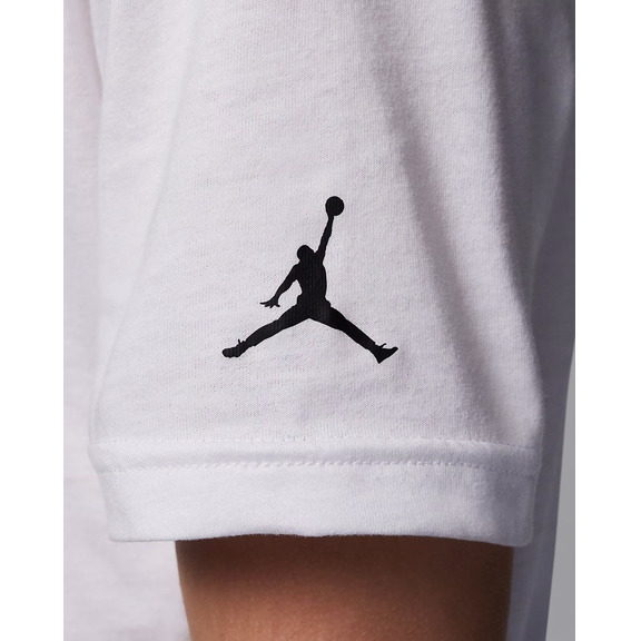 Jordan Kids JDB MJ Wordmark Embroidered Tee "White"