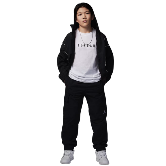 Jordan Kids JDB MJ Wordmark Embroidered Tee "White"