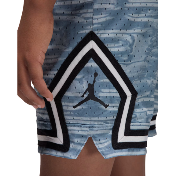 Jordan Kids JDB Printed Sport Diamond Shorts "Aviator Grey"
