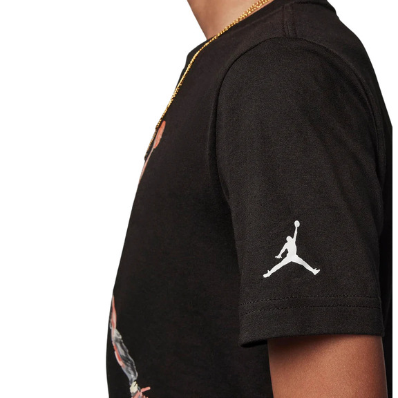 Jordan Kinder JDB Aquarell Jumpman "Black"
