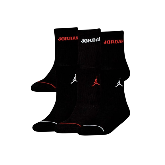 Jordan Kids JHB Legend Crew 6 PPack Socken "Schwarz"