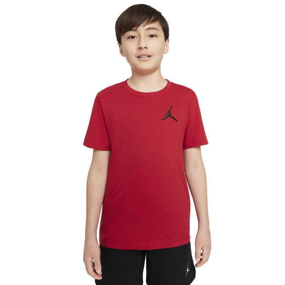 Jordan Kids Jumpman Air Sticked Tee "Gym Red"