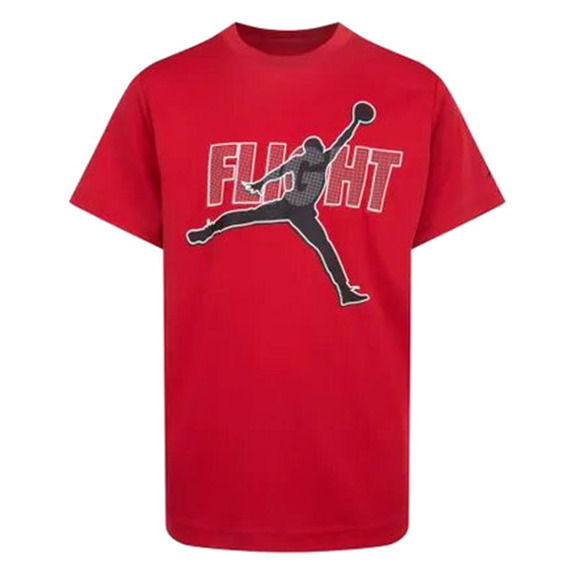 Jordan Kids Jumpman Reflective Flight Dri-Fit T-Shirt "Gym Red"