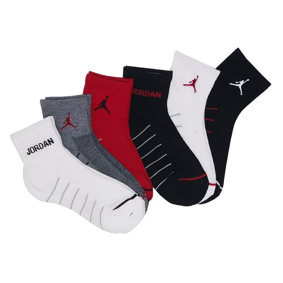 Jordan Kids Legend Viertel Socken 6 Paar (23.5-27)