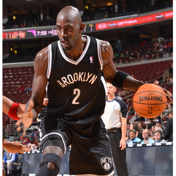 Adidas Camiseta Réplica Kevin Garnett Nets (negra)