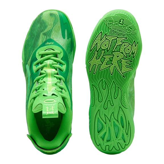 LaMelo Ball MB.04 Low Team Bank "Green Glare"