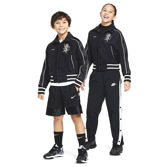 LeBron Kids\' Basketballjacke "Black"