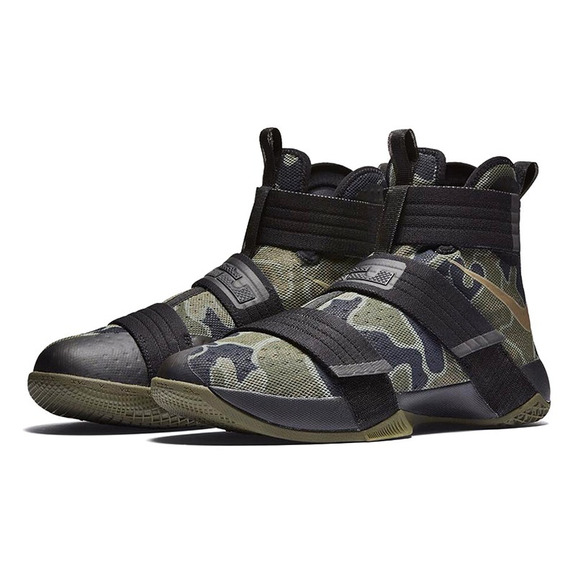 LeBron Soldier 10 SFG "Gold Schlange" (022/schwarz/bamboo)