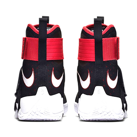 LeBron Soldier 10 SFG (GS) "Bred" (016/black/white/university red)