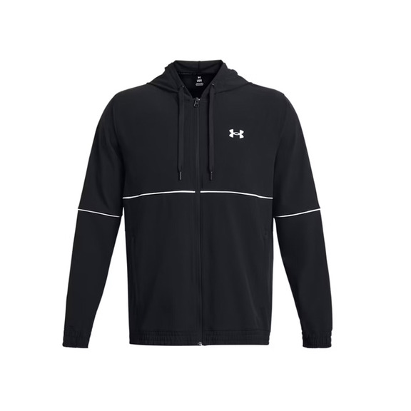 UA Herren Zone gewebte Jacke "Schwarz"