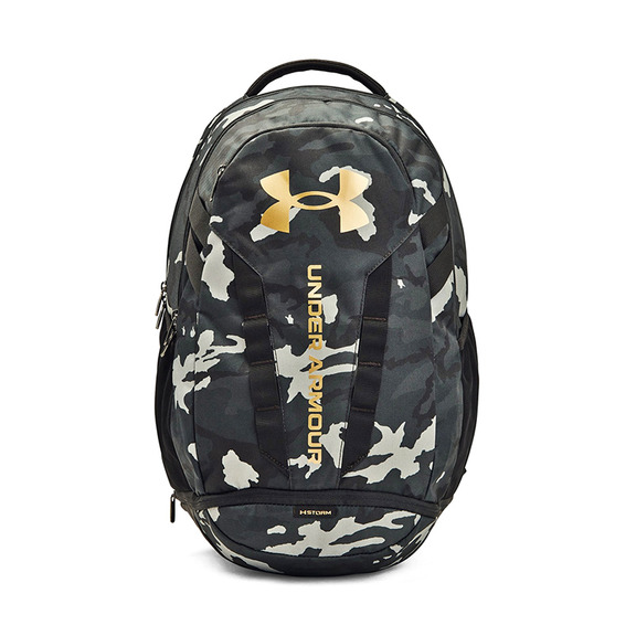Rucksack UA Hustle 5.0 "Black Metallic Gold"