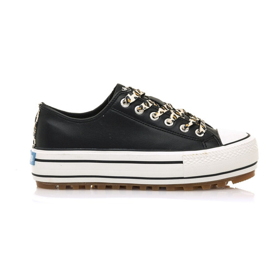 Mustang Sneakers "BIGGER T LOW - Schwarz"