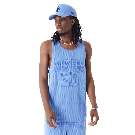 Neu Era Arch Logo Mesh Tank Top "Blau"