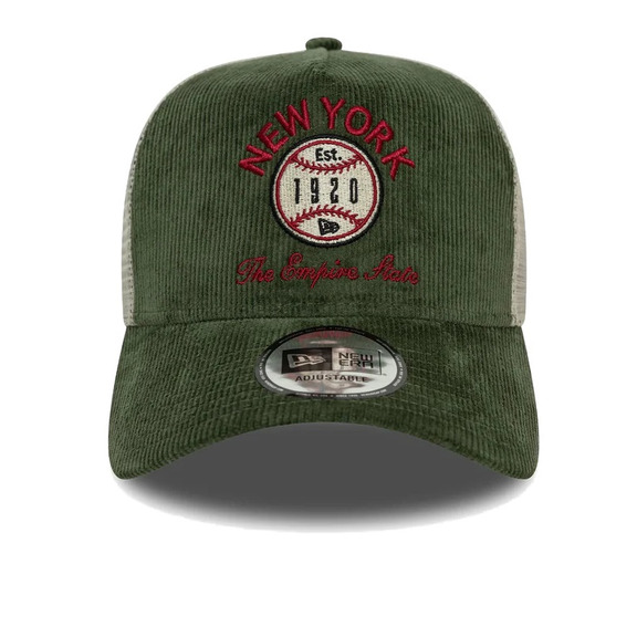 Neu Era Cord Graphic 9FORTY A-Frame Trucker Cap "Dark Green"