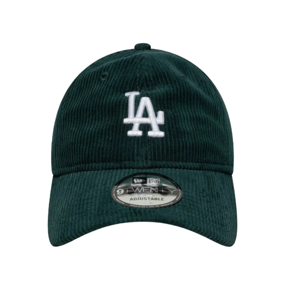 New Era MLB LA Dodgers Cord 9TWENTY Adjustable Cap "Dark Green"