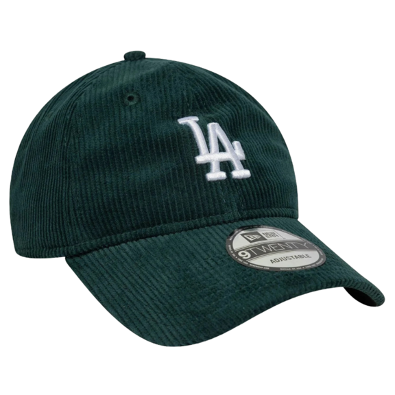 New Era MLB LA Dodgers Cord 9TWENTY Adjustable Cap "Dark Green"