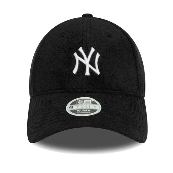 New Era MLB Womens NY Yankees Cosy 9FORTY Einstellbare Kappe "Schwarz"