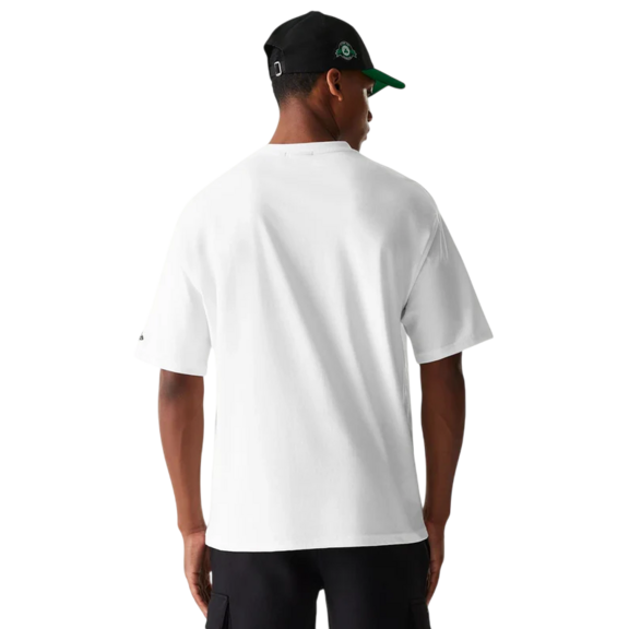 New Era NBA Boston Celtics Palm Tree Open Oversized T-Shirt