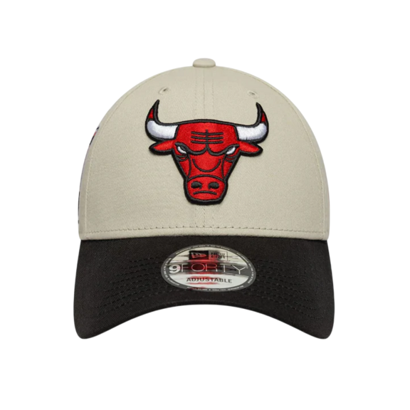 New Era NBA Chicago Bulls Contrast Patch 9FORTY Adjustable Cap